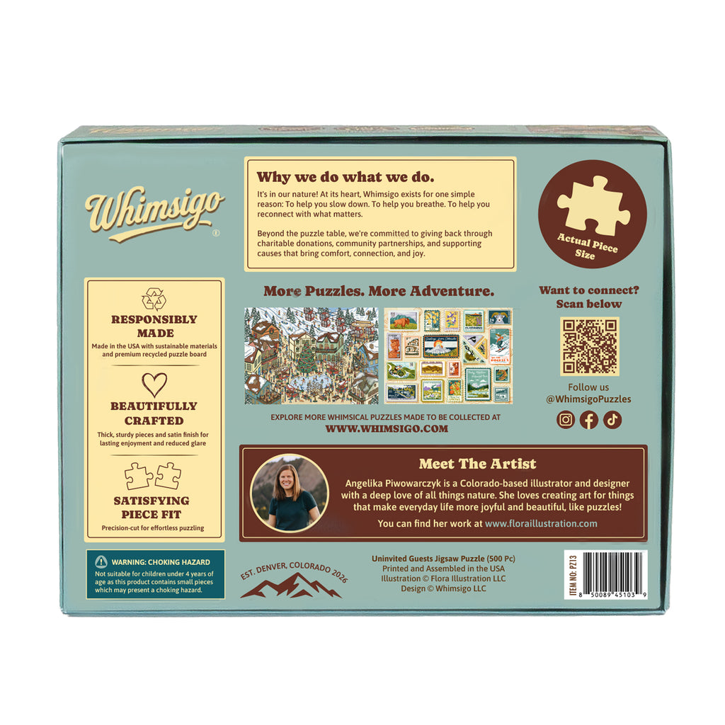 Unexpected Guests (500 Piece) Jigsaw Puzzle