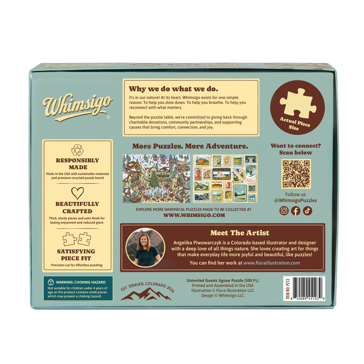 Unexpected Guests (500 Piece) Jigsaw Puzzle