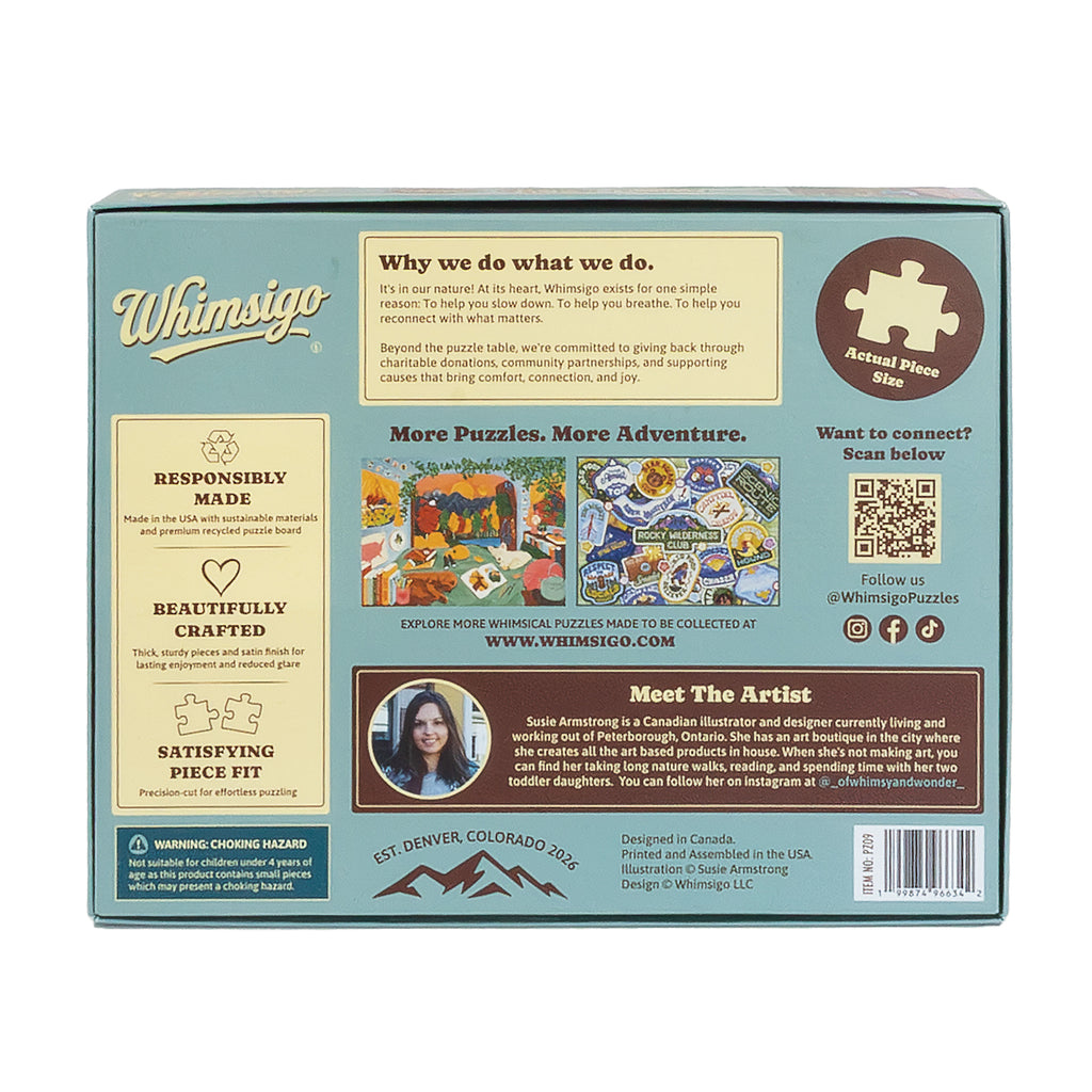 Wildflower Wanderlust (500 Piece) Jigsaw Puzzle