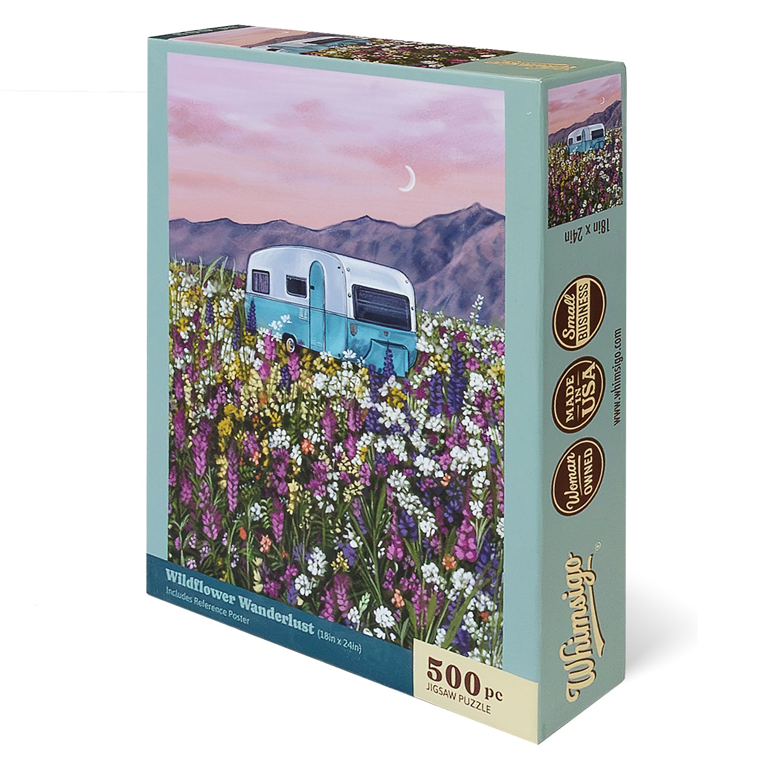Wildflower Wanderlust (500 Piece) Jigsaw Puzzle