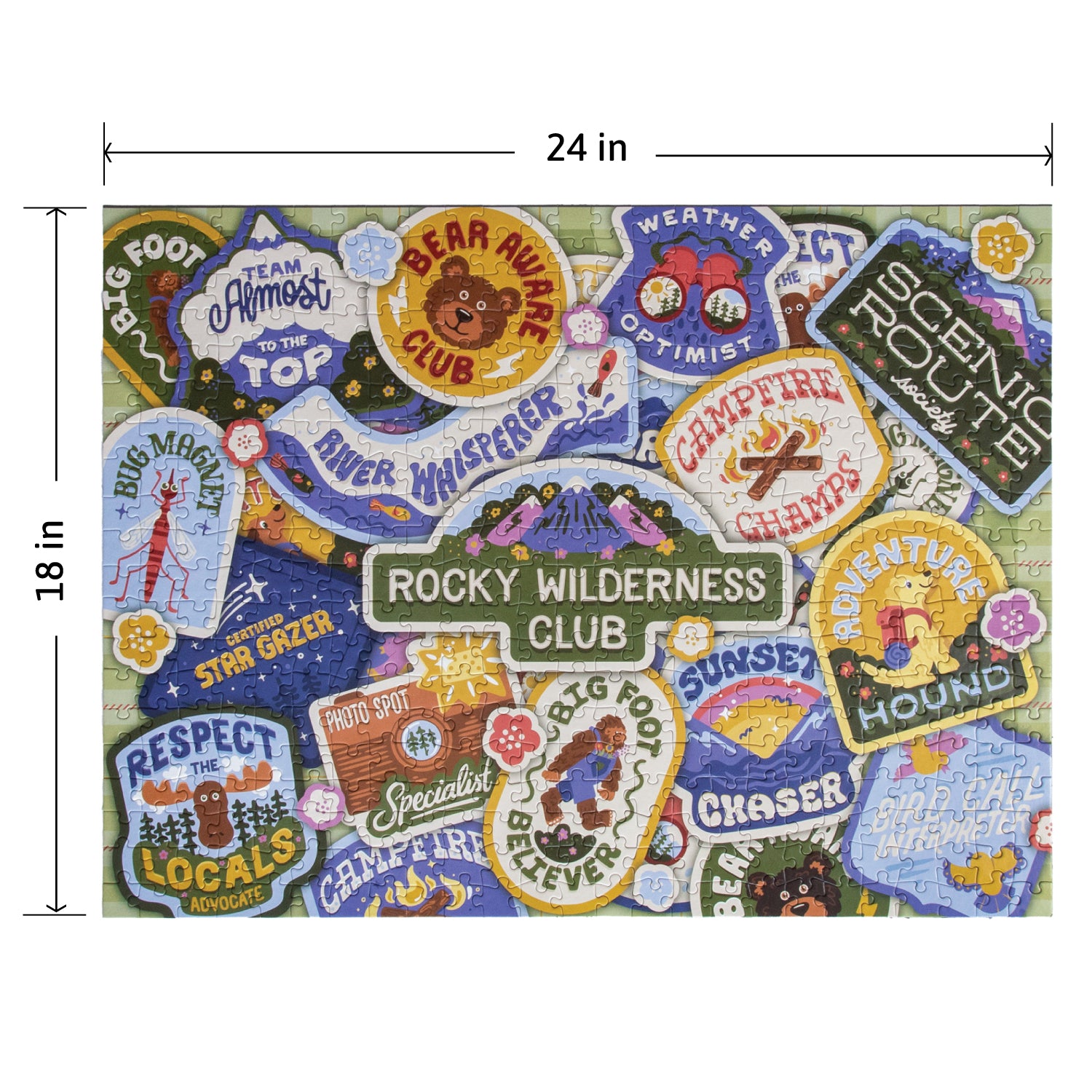 Rocky Wilderness Club (500 Piece) Jigsaw Puzzle