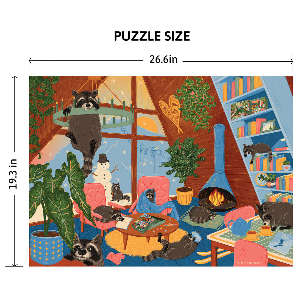 Unexpected Guests (500 Piece) Jigsaw Puzzle