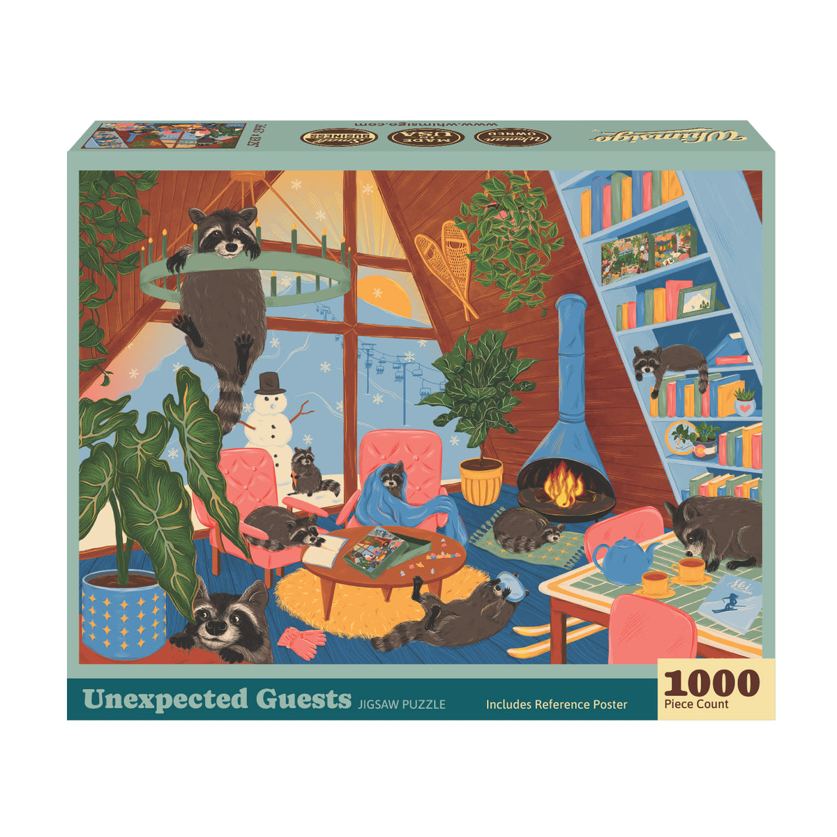 Unexpected Guests (1000 Piece) Jigsaw Puzzle