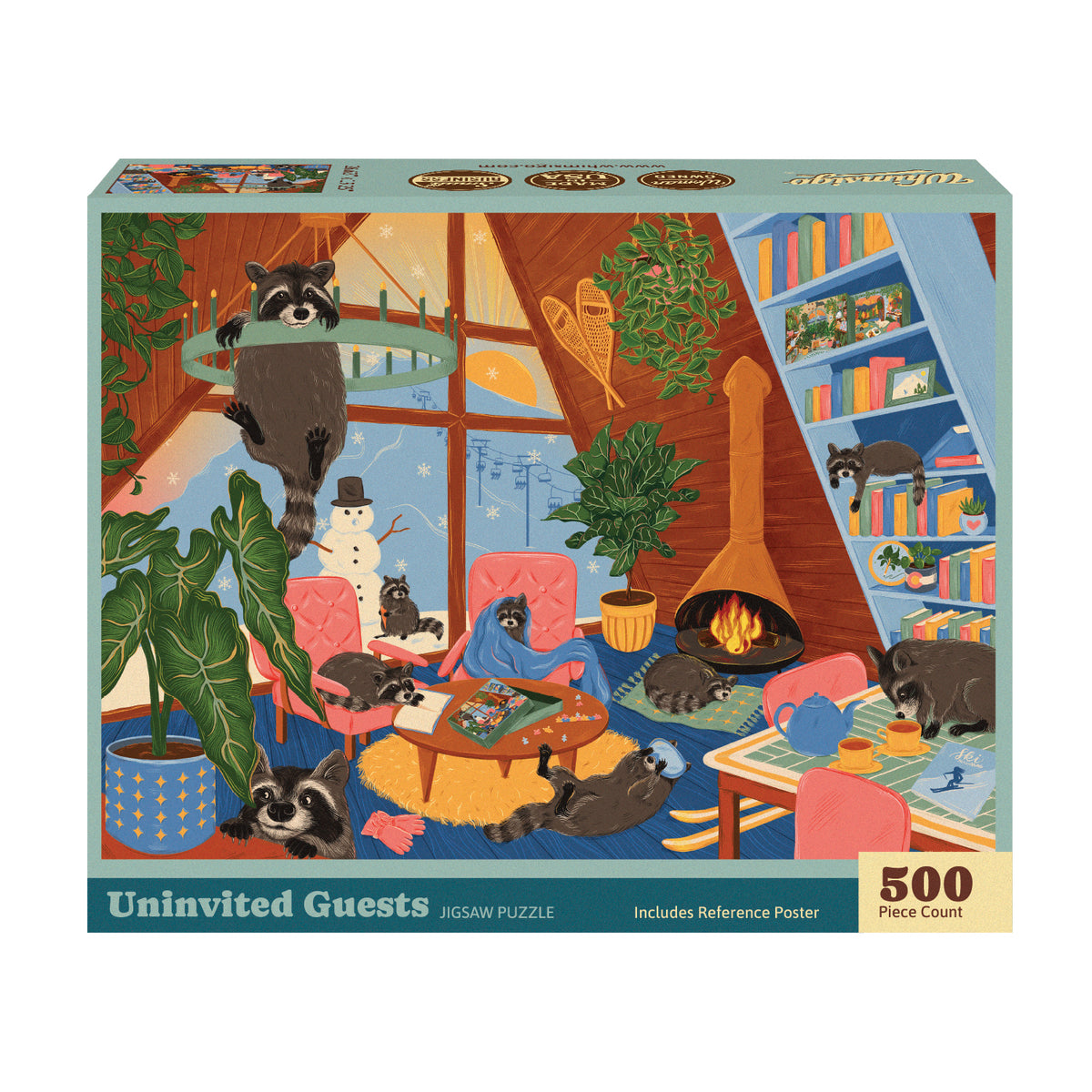 Unexpected Guests (500 Piece) Jigsaw Puzzle