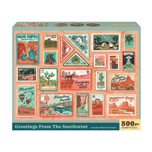 Greetings From the Southwest (500 Piece) Jigsaw Puzzle