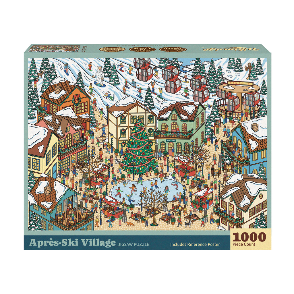 Après-Ski Village (1000 Piece) Jigsaw Puzzle