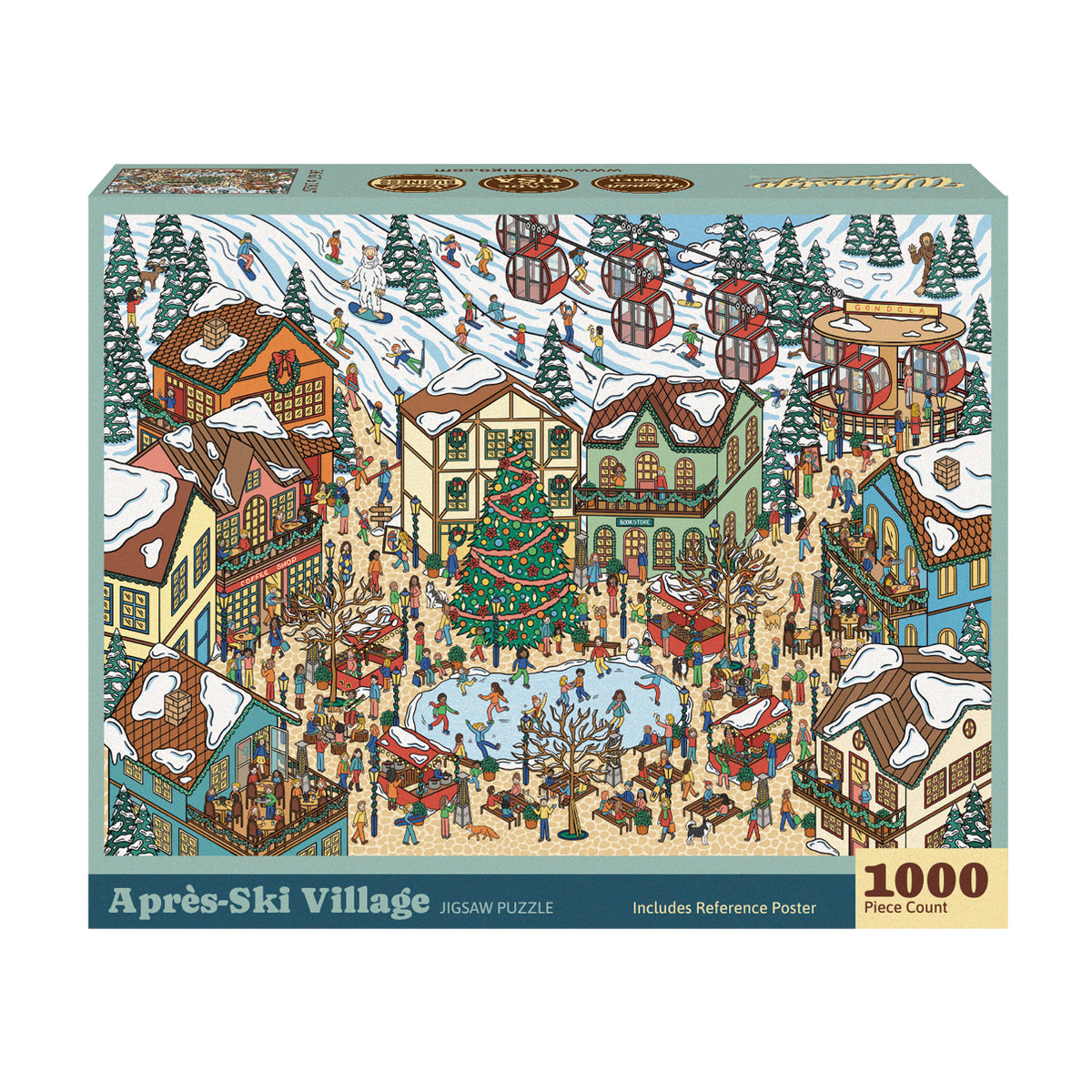 Après-Ski Village (1000 Piece) Jigsaw Puzzle