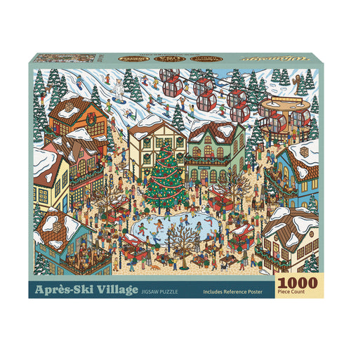 Après-Ski Village (1000 Piece) Jigsaw Puzzle