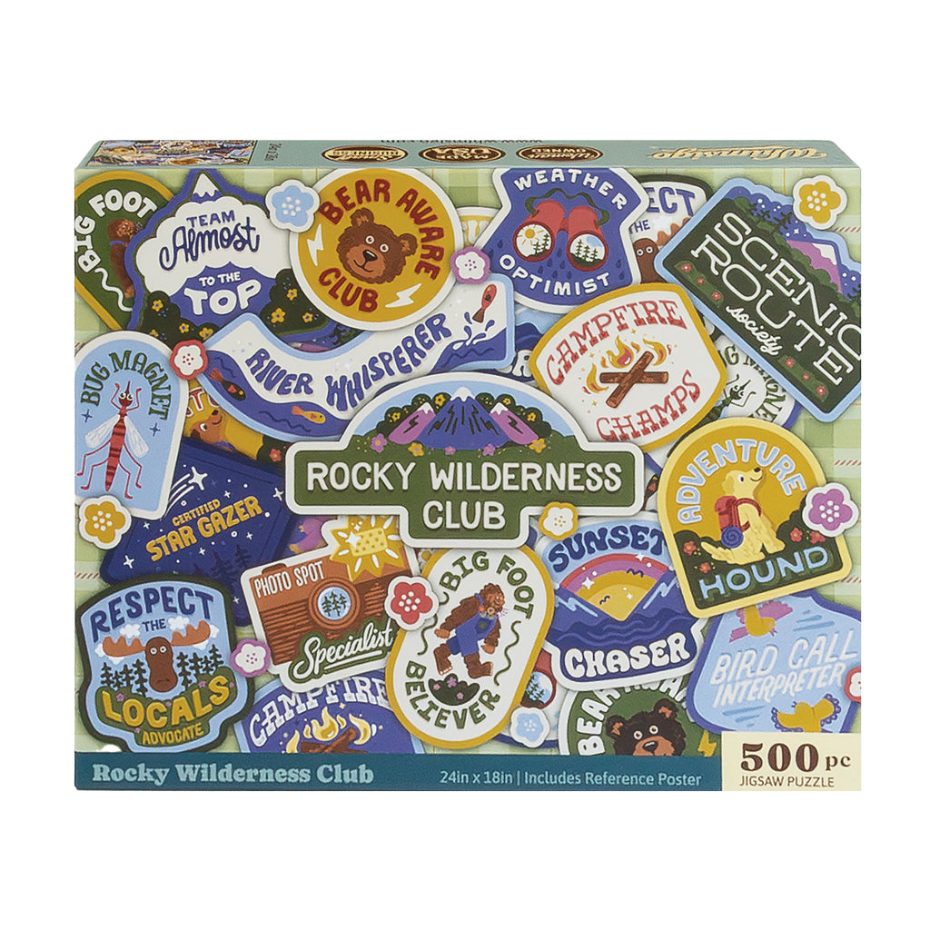 Rocky Wilderness Club (500 Piece) Jigsaw Puzzle