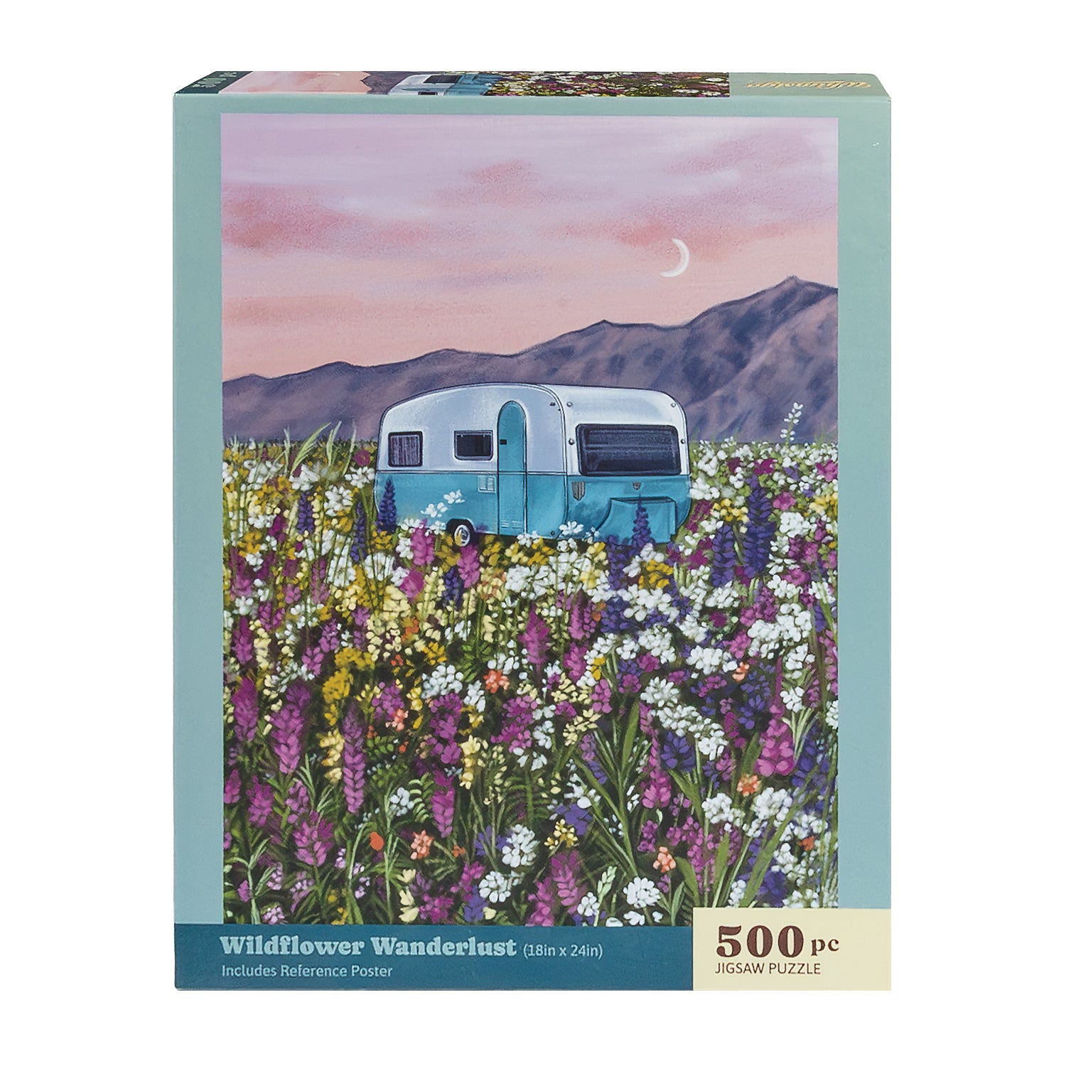 Wildflower Wanderlust (500 Piece) Jigsaw Puzzle