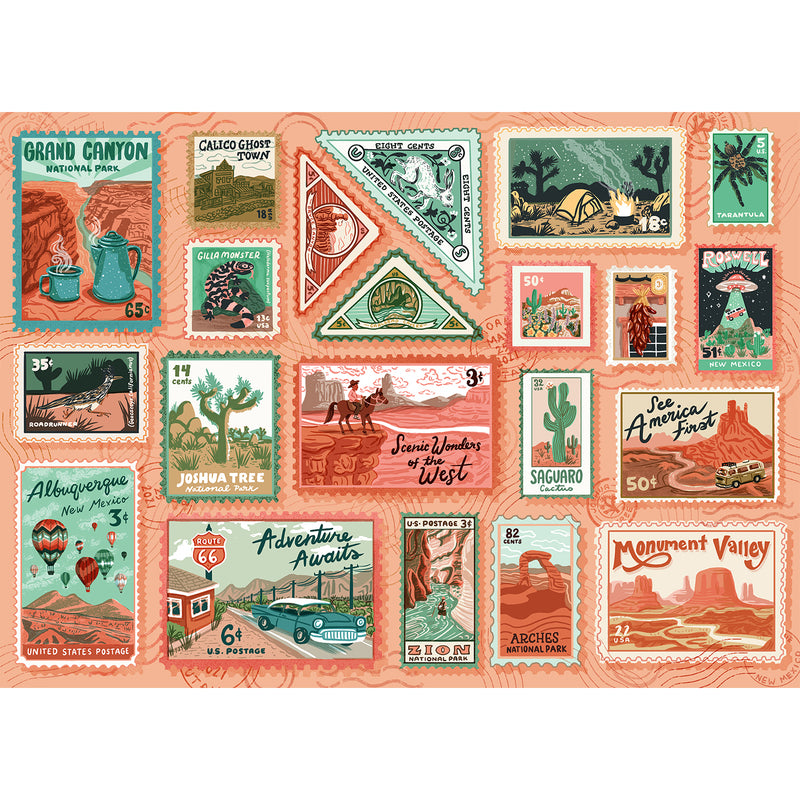 Greetings From the Southwest (500 Piece) Jigsaw Puzzle