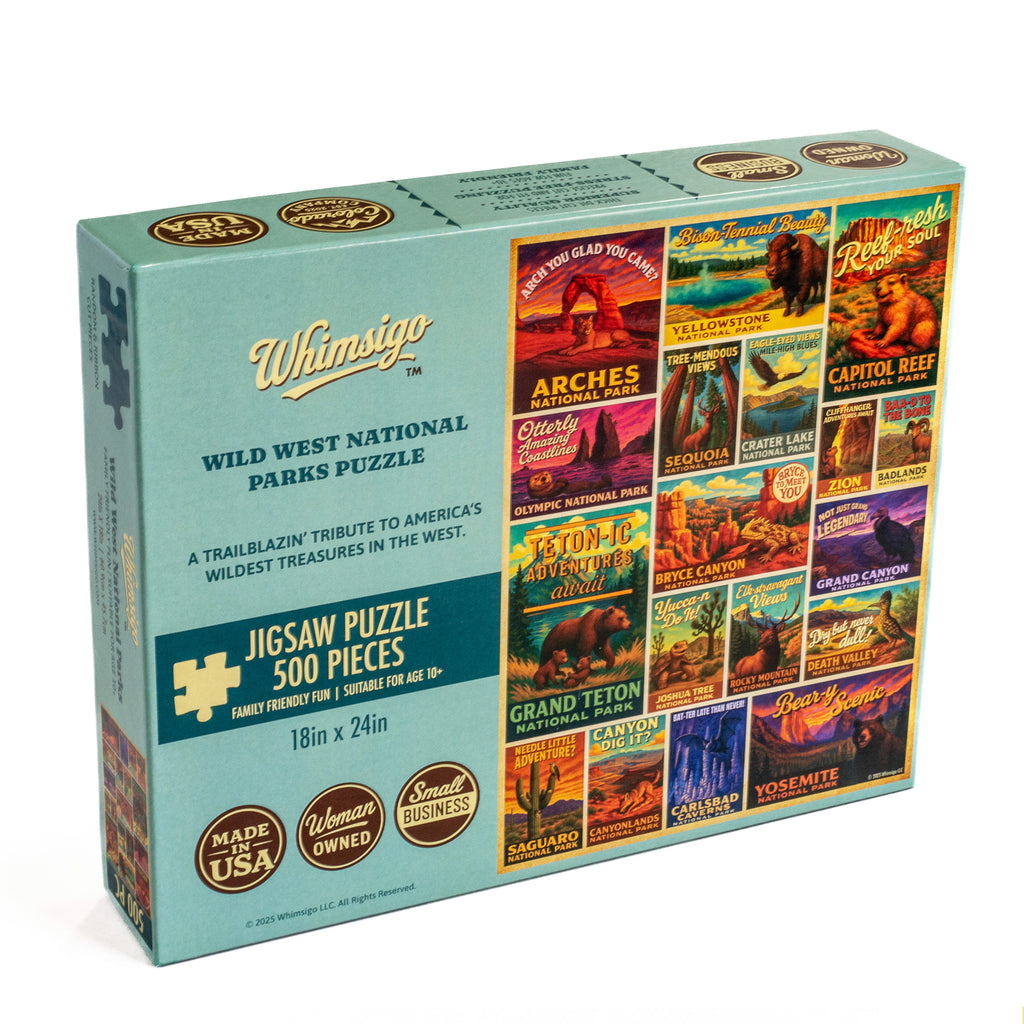Wild West National Parks Puzzle
