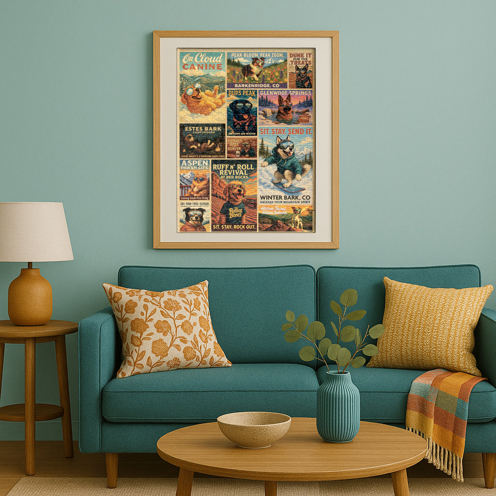 Howl If You Love Colorado Puzzle