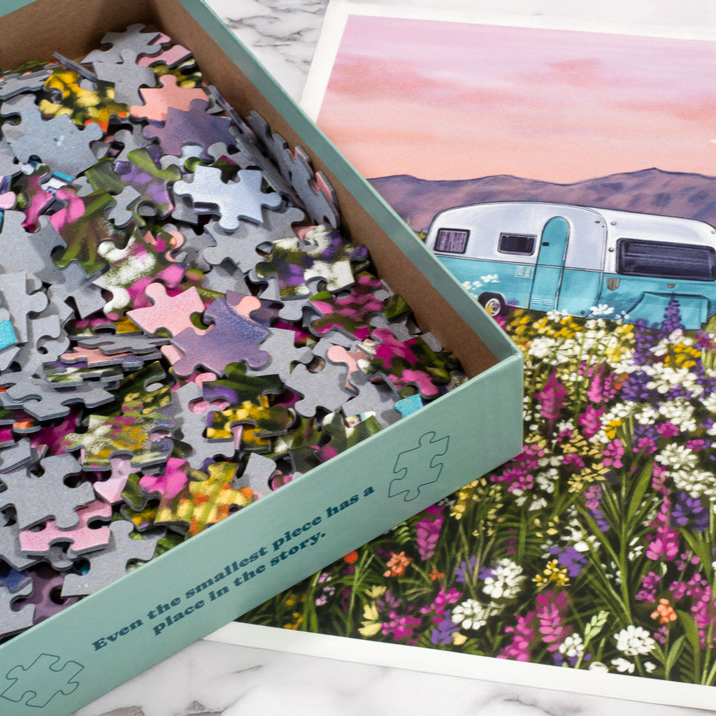 Wildflower Wanderlust Puzzle