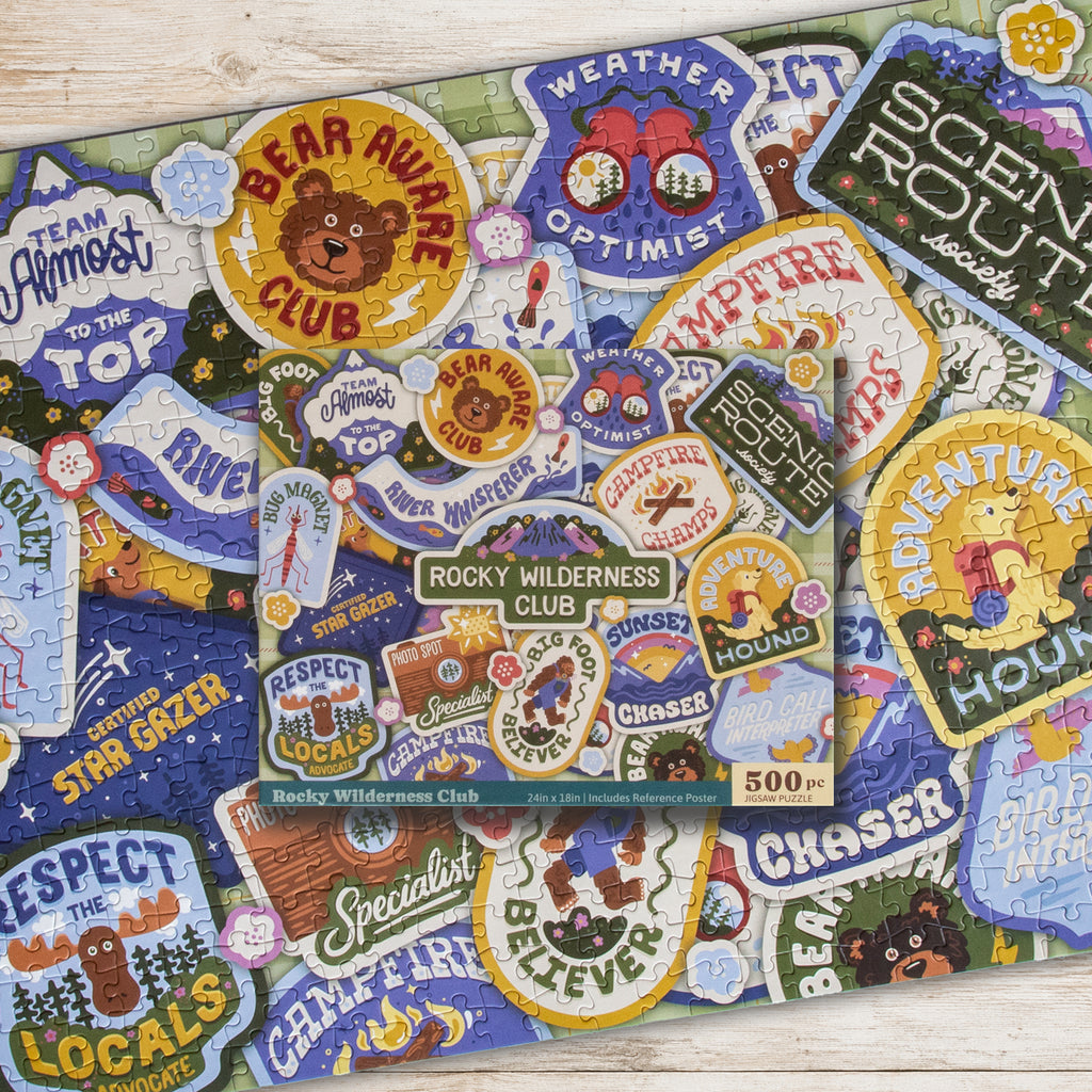 Rocky Wilderness Club (500 Piece) Jigsaw Puzzle